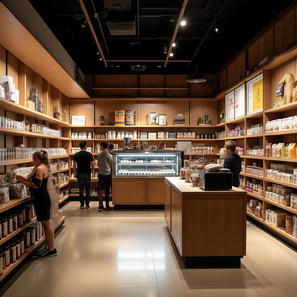 Tienda YPF Full interior