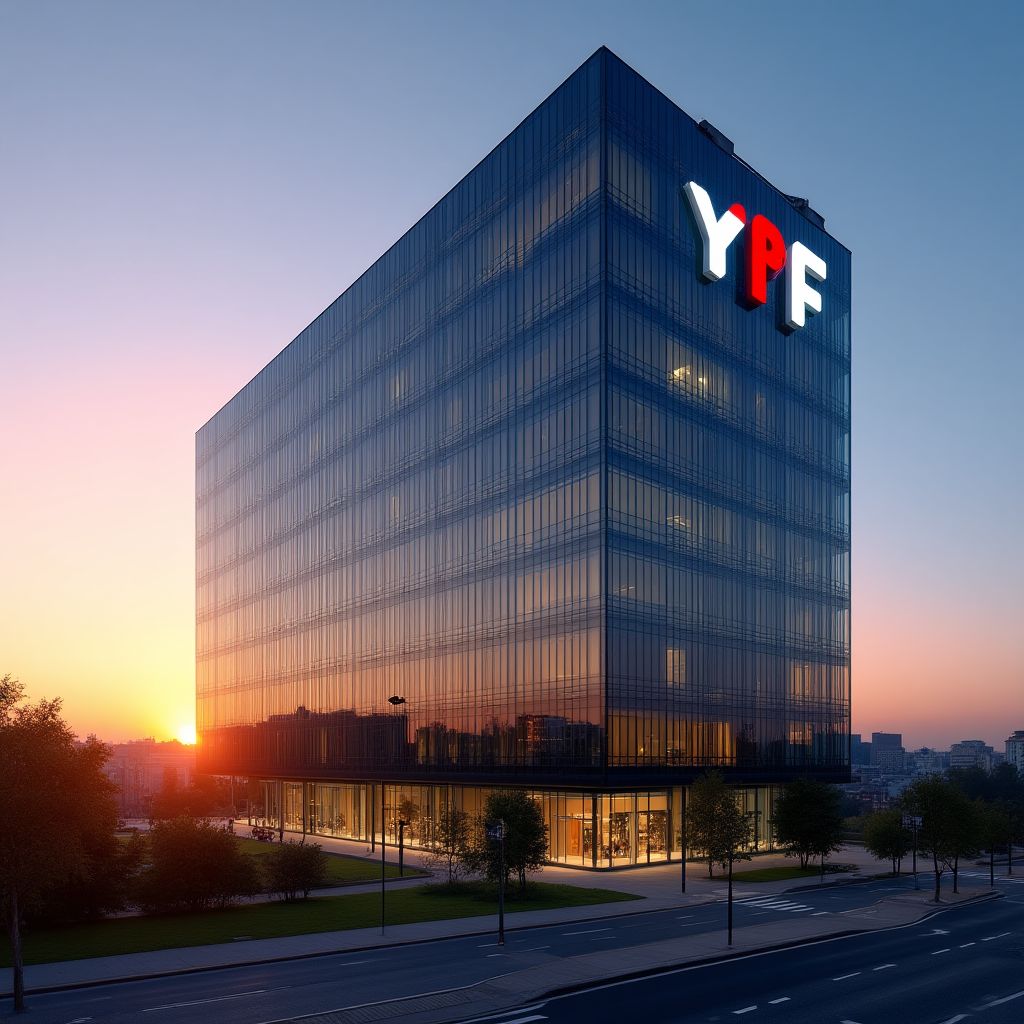 Sede central de YPF en Argentina