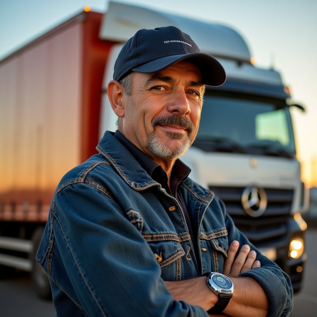 Miguel Sánchez, transportista