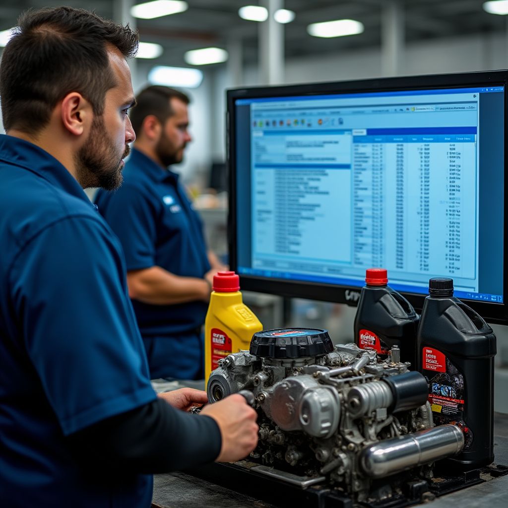Taller de lubricantes